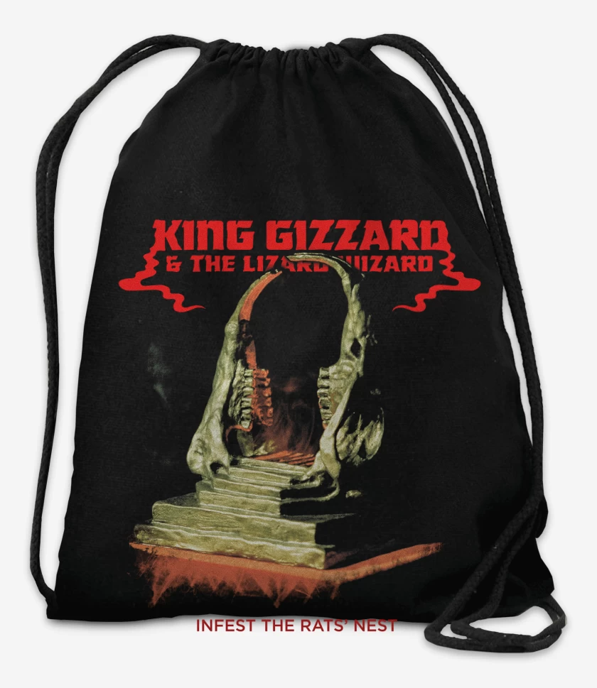 Mochila Negro de Infest The Rats Nest