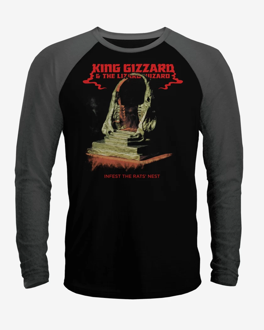 Polera Raglan Infest The Rats Nest