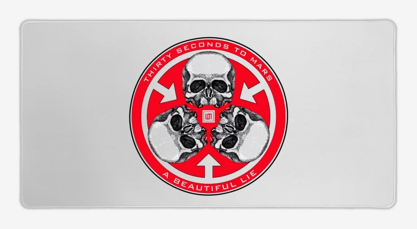 Mouse pad Gamer Blanco de A Beautiful Lie