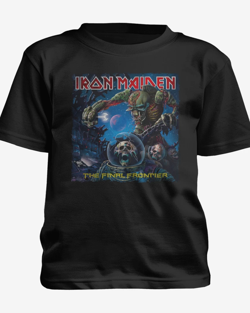 Polera de niño Negro de The Final Frontier