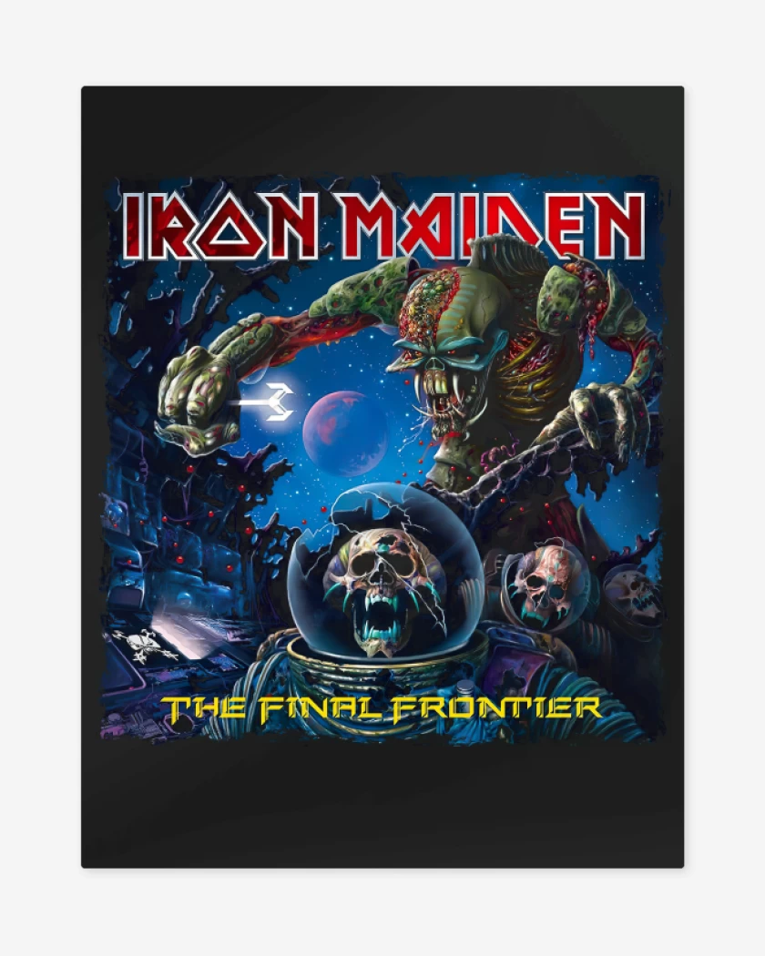 Print metalico Negro de The Final Frontier
