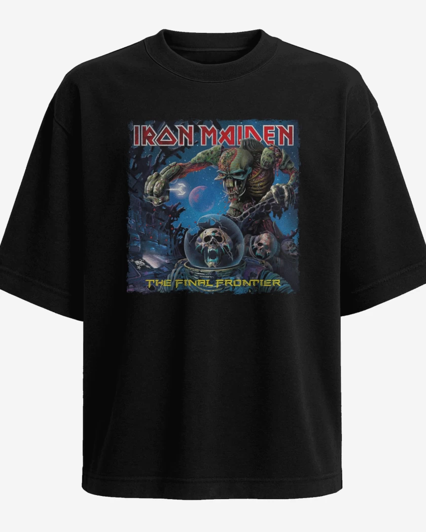 Polera Oversize Negro de The Final Frontier