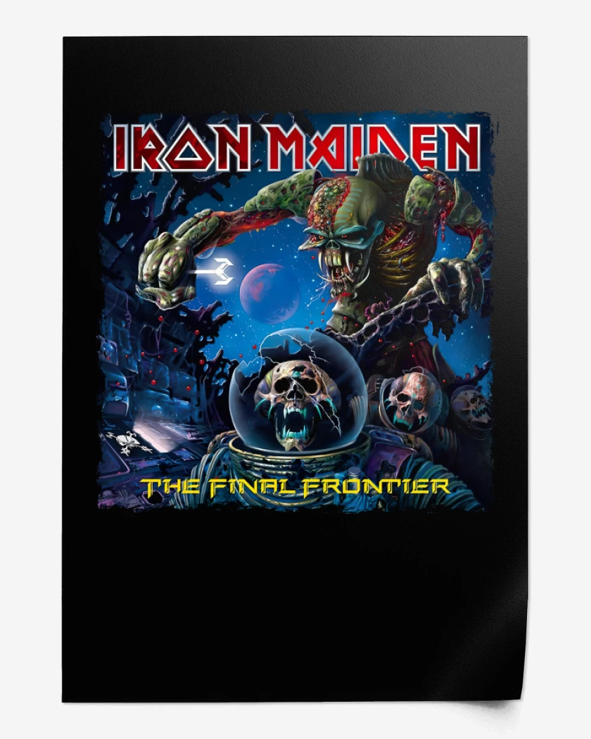 Print Negro de The Final Frontier