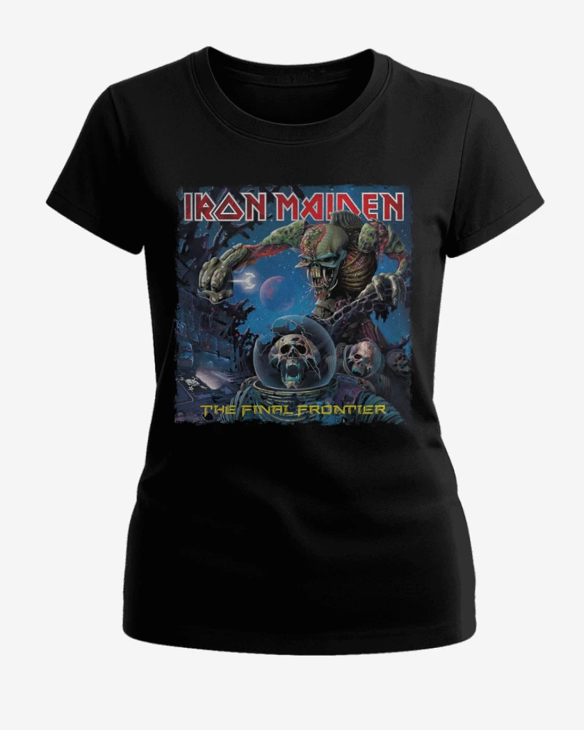 Polera de Mujer Negro de The Final Frontier