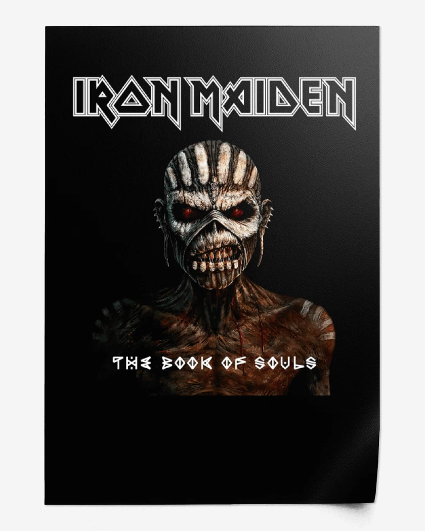 Print Negro de The Book of Souls