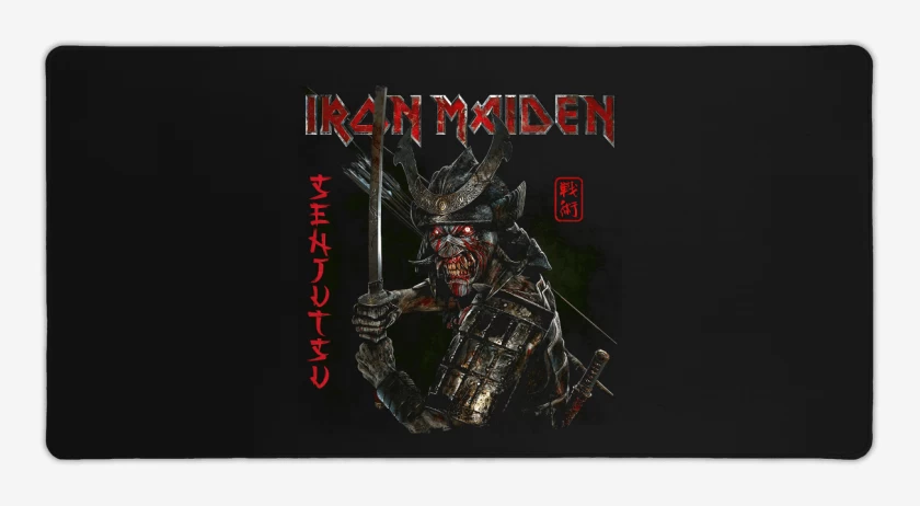 Mouse pad Gamer Negro de Senjutsu