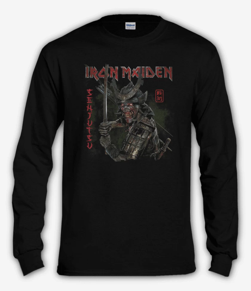 Polera manga larga Negro de Senjutsu