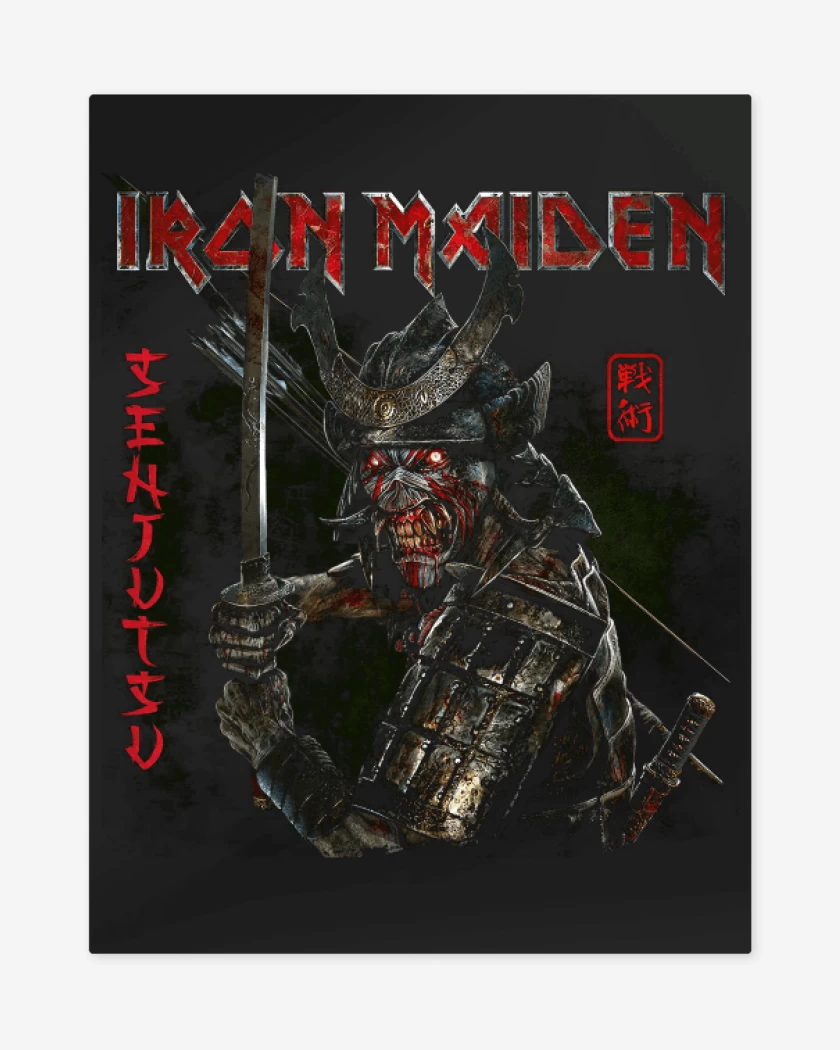 Print metalico Negro de Senjutsu