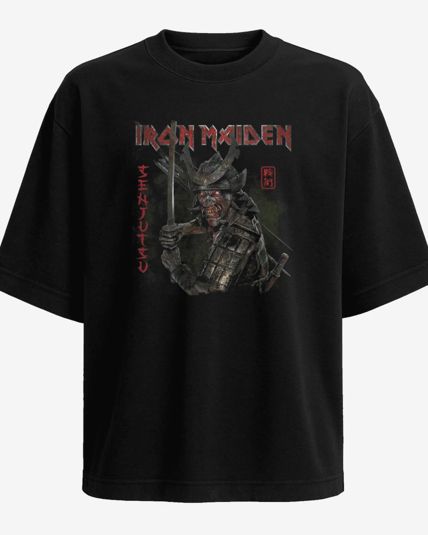 Polera Oversize Negro de Senjutsu