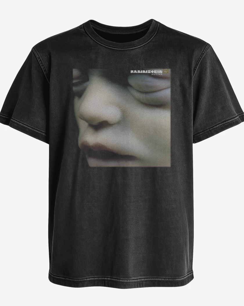 Polera desgastada Negro de Mutter