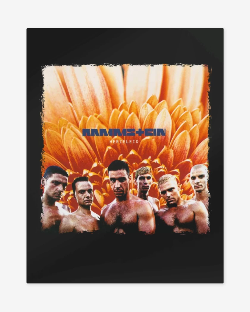 Print metalico Negro de Herzeleid