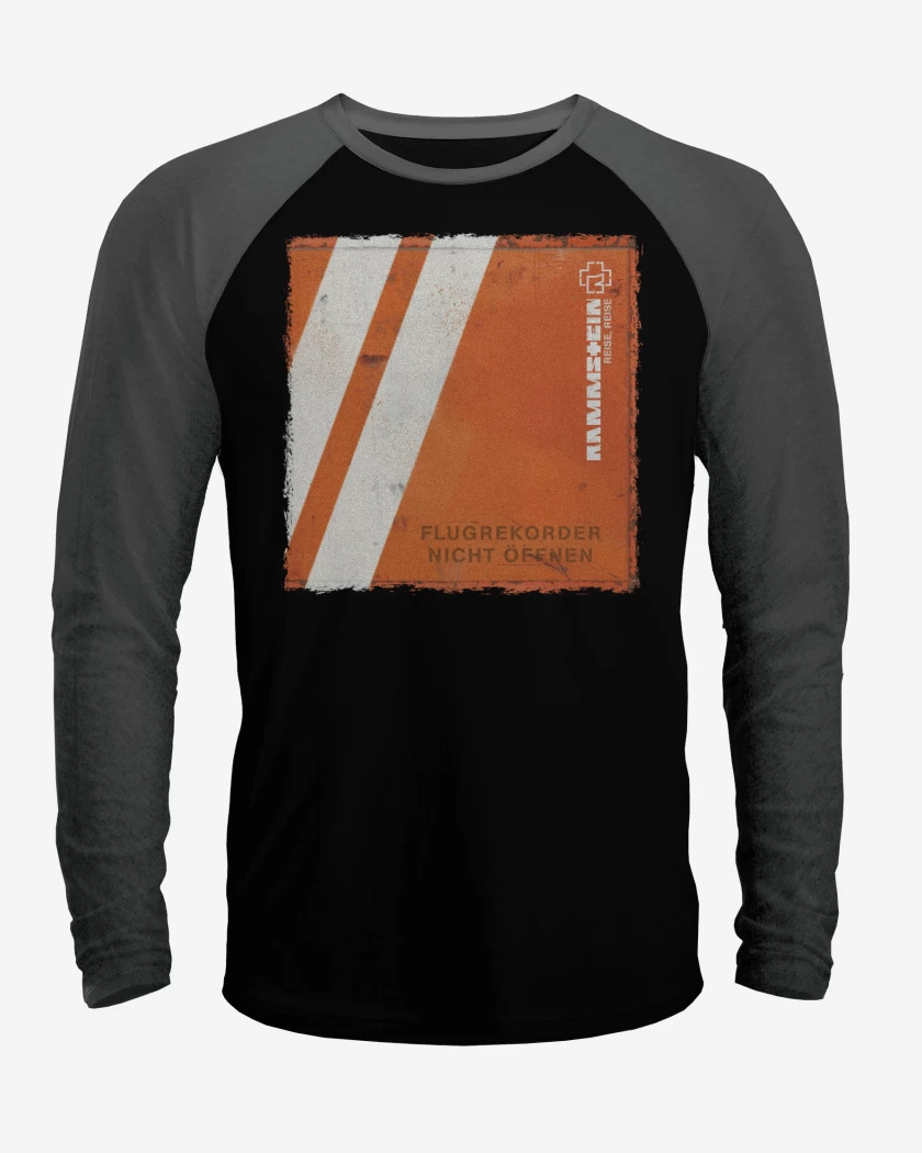Polera Raglan Negro / Negro Heather de Reise Reise
