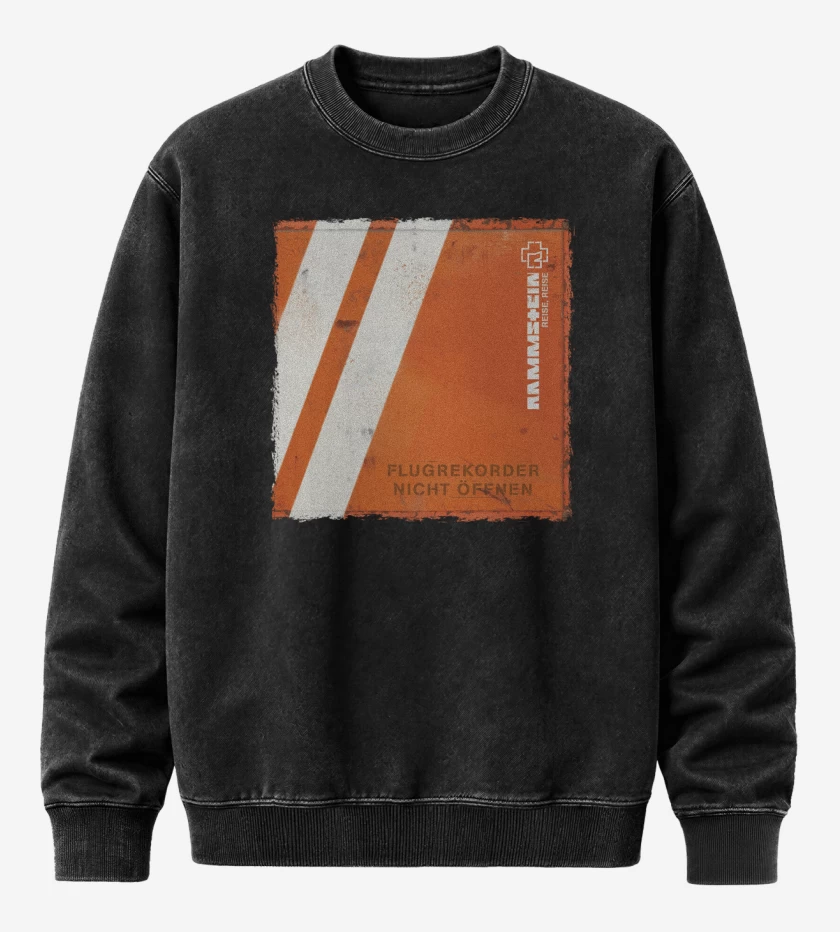 Poleron Polo Acid Wash Negro de Reise Reise