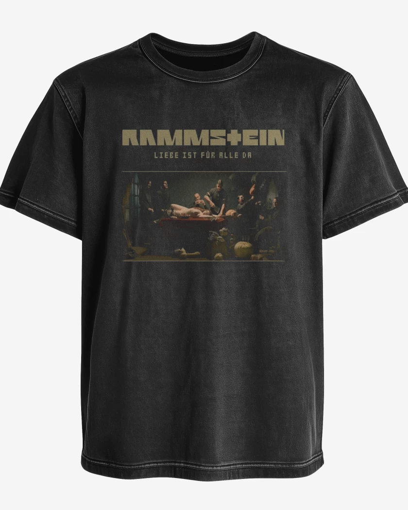 Polera desgastada Liebe Ist Fur Alle Da