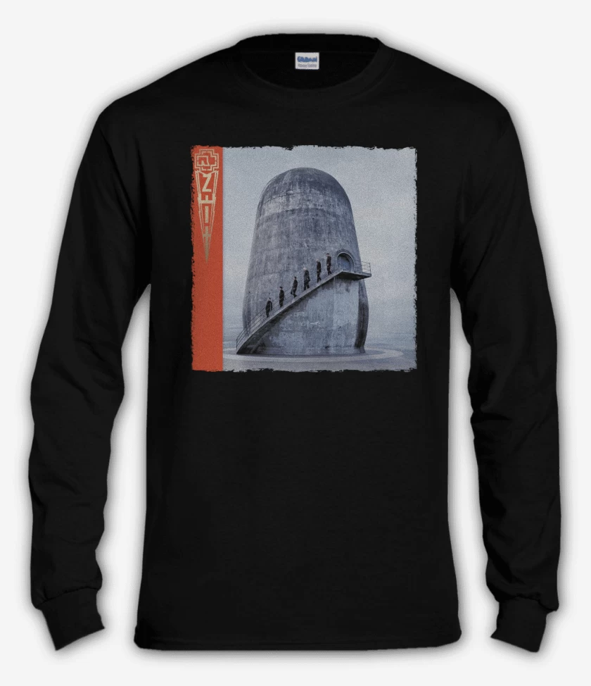 Polera manga larga Negro de Zeit - Rammstein