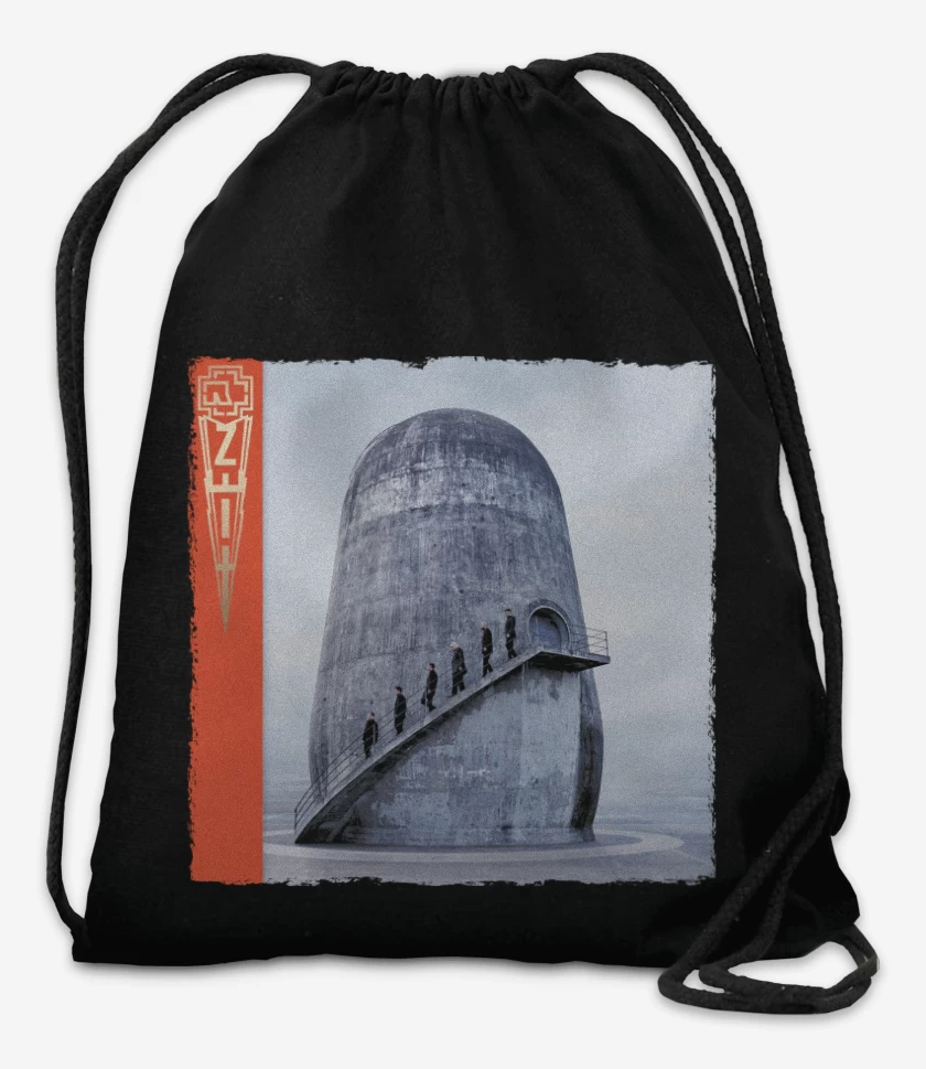Mochila Negro de Zeit - Rammstein