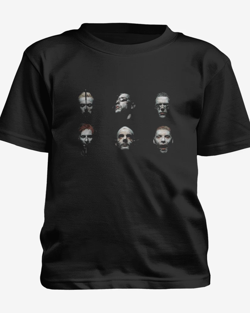 Polera de niño Negro de Sensucht Cabezas