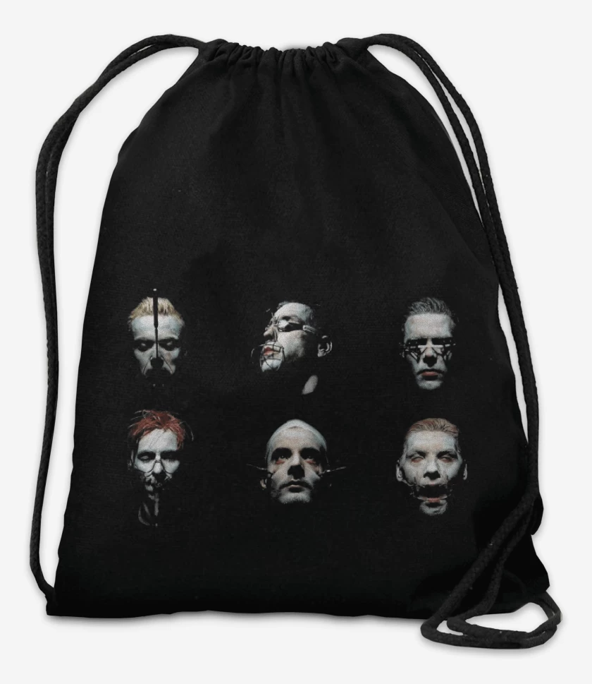 Mochila Negro de Sensucht Cabezas