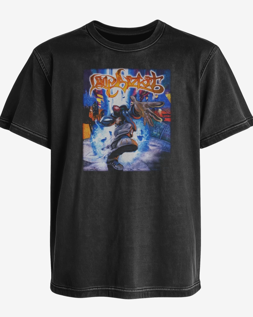 Polera desgastada Negro de Significant Other