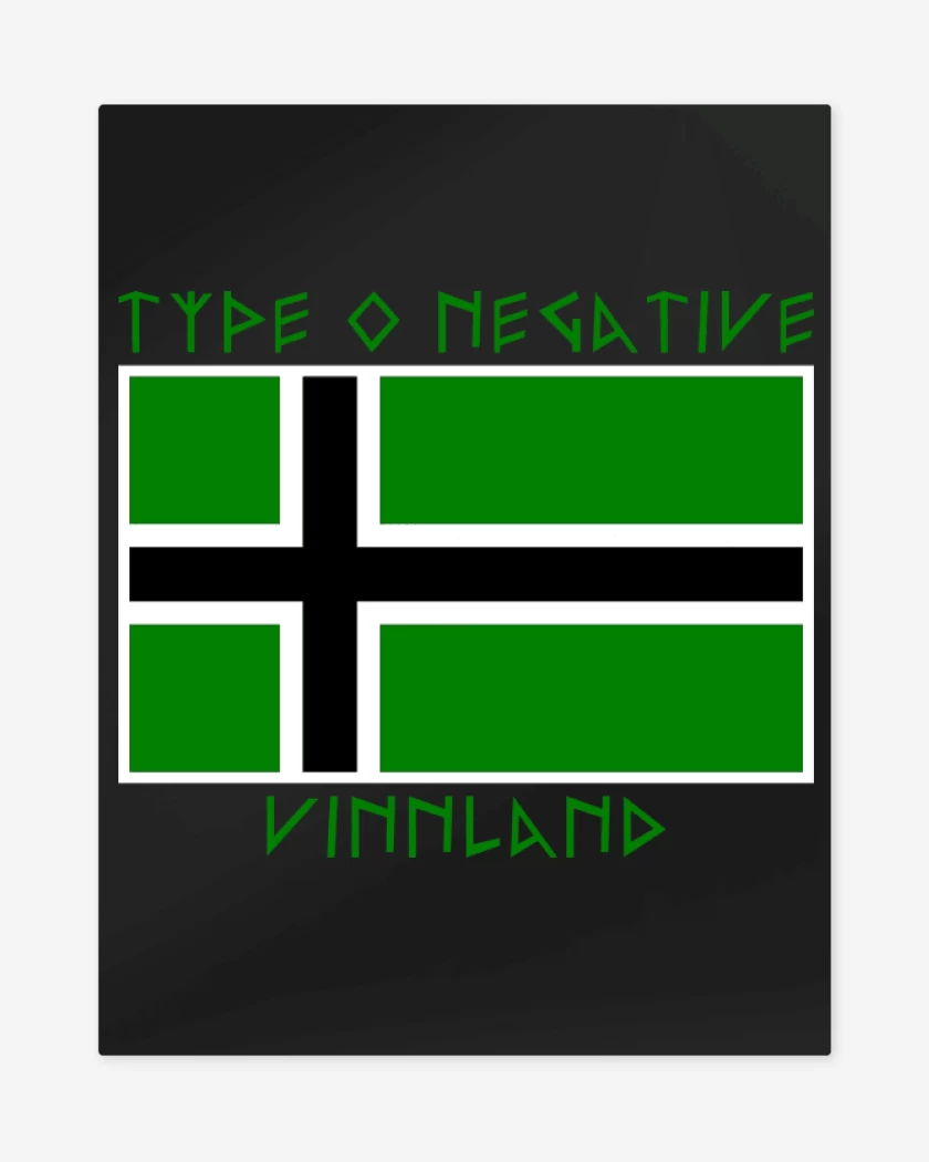 Print metalico Negro de T0N Vinnland