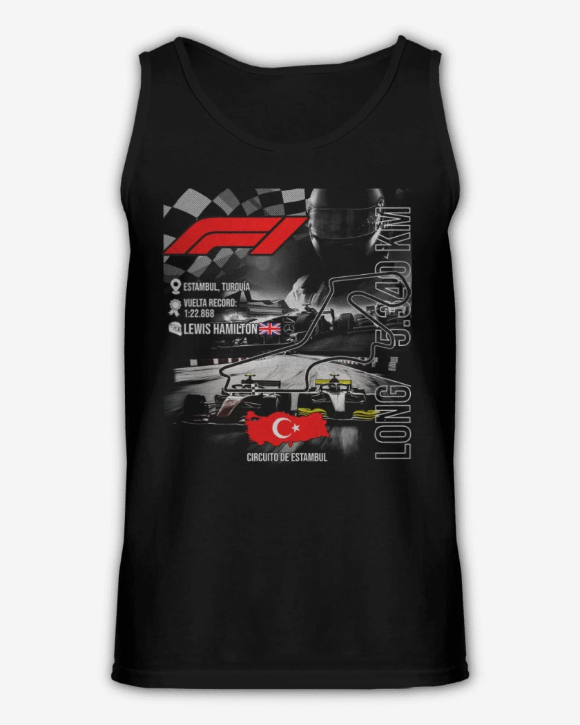 Sudadera F1 Circuito de Estambul