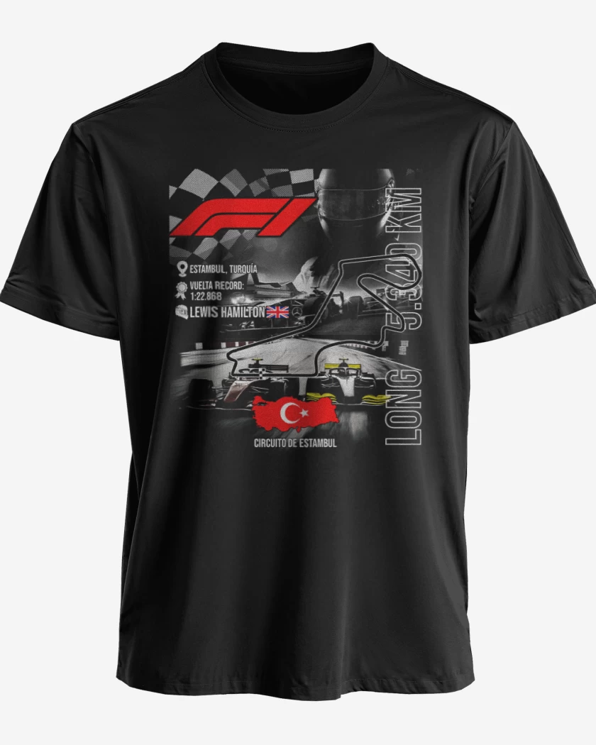 Polera F1 Circuito de Estambul