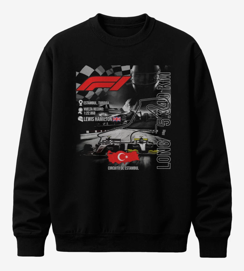 Poleron polo F1 Circuito de Estambul