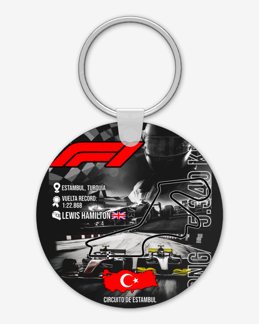 Llavero F1 Circuito de Estambul