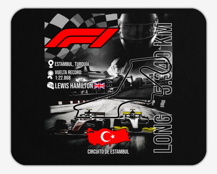 Mousepad F1 Circuito de Estambul