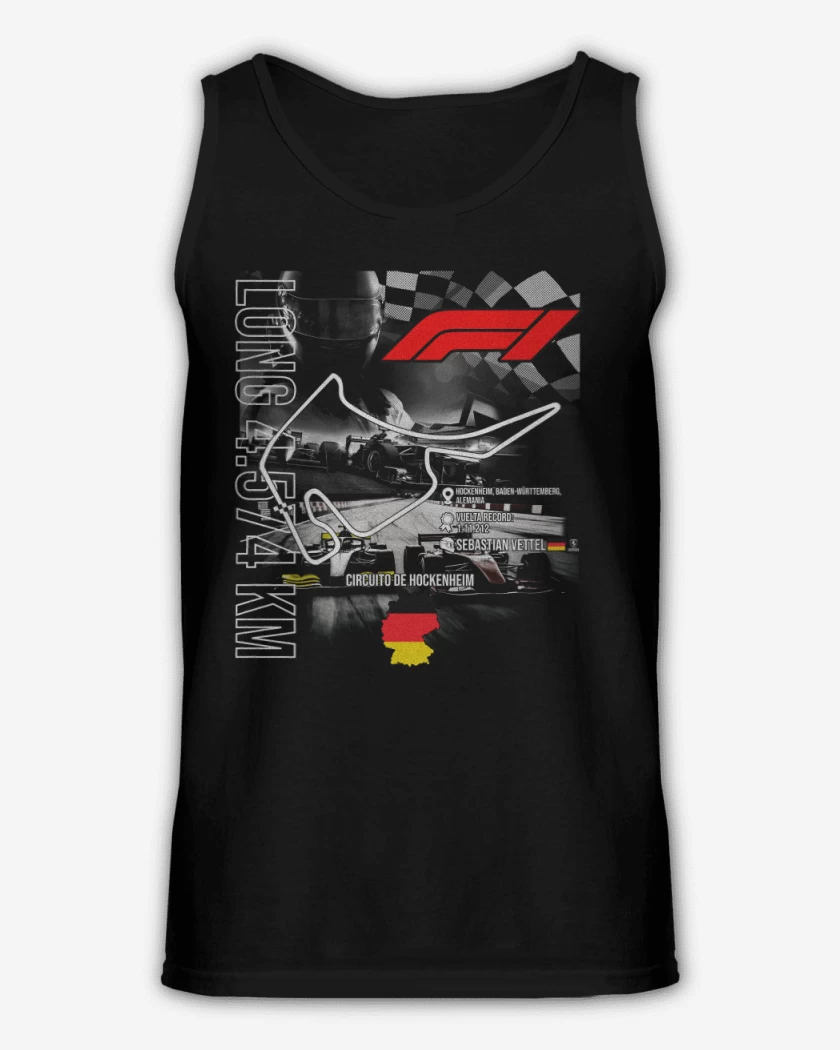 Sudadera F1 Circuito de Hockenheim