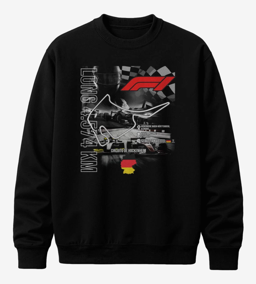 Poleron polo F1 Circuito de Hockenheim