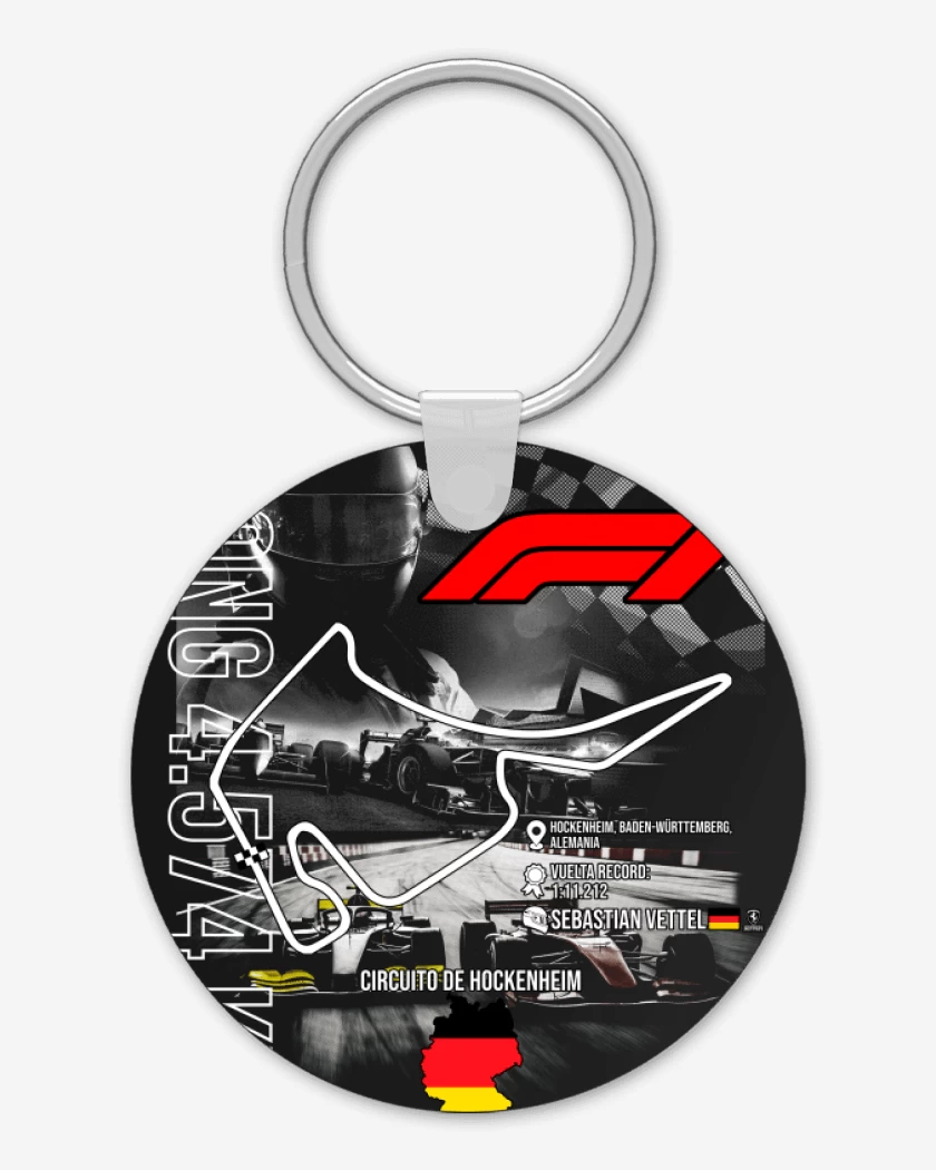 Llavero F1 Circuito de Hockenheim