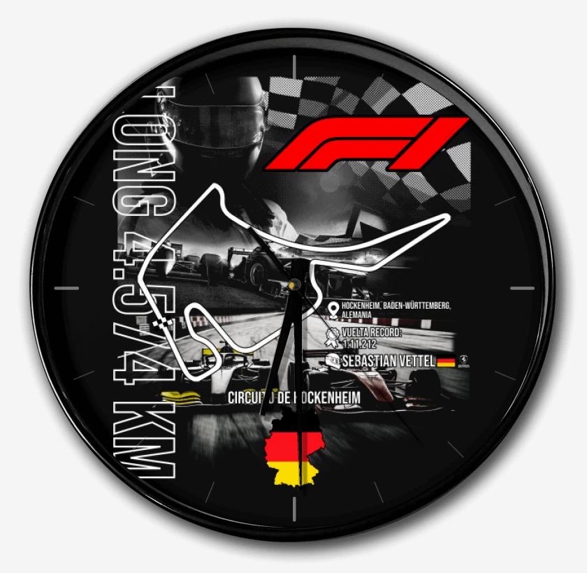 Reloj F1 Circuito de Hockenheim