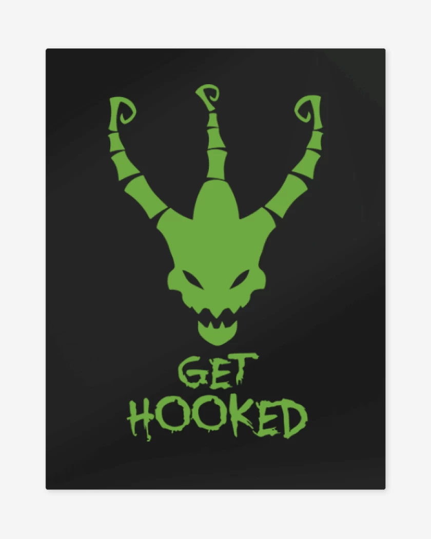 Print metalico Negro de Thresh