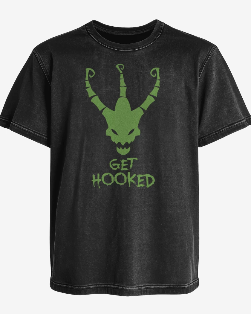Polera desgastada Negro de Thresh