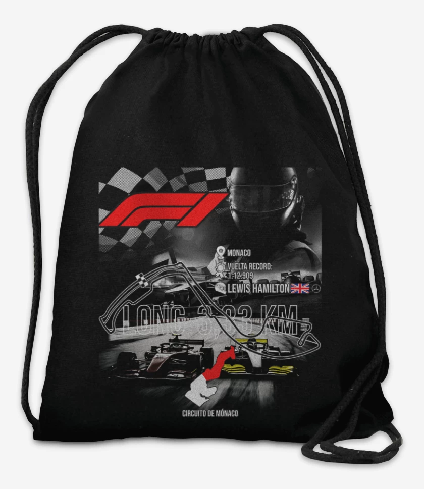 Mochila F1 Circuito de monaco