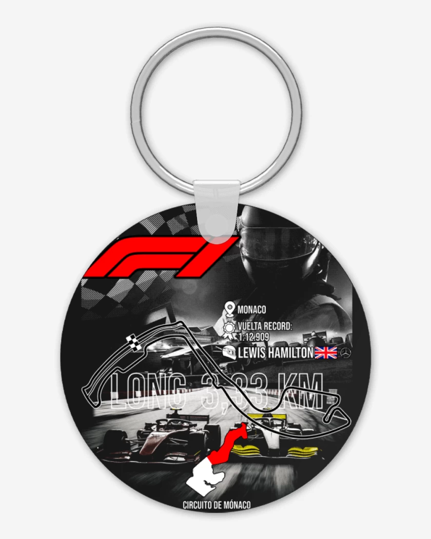 Llavero F1 Circuito de monaco