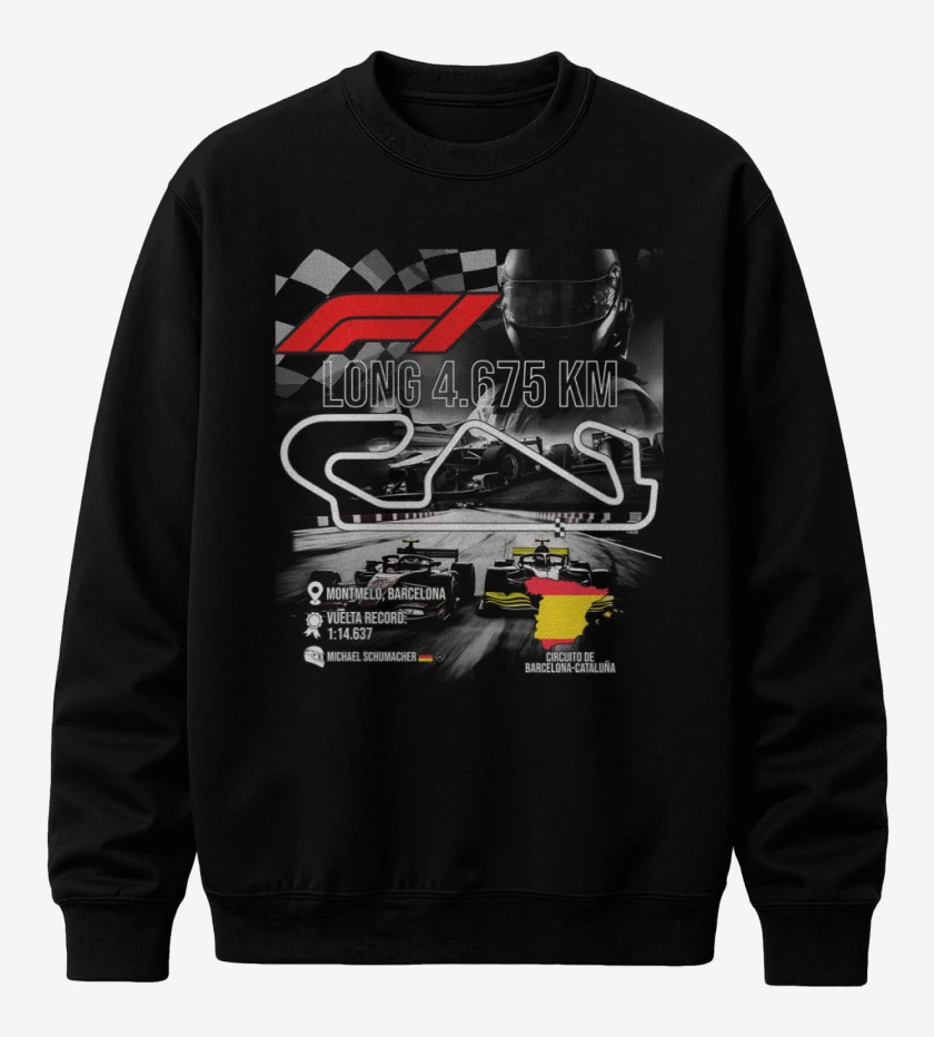 Poleron polo F1 Circuito de Montmeló