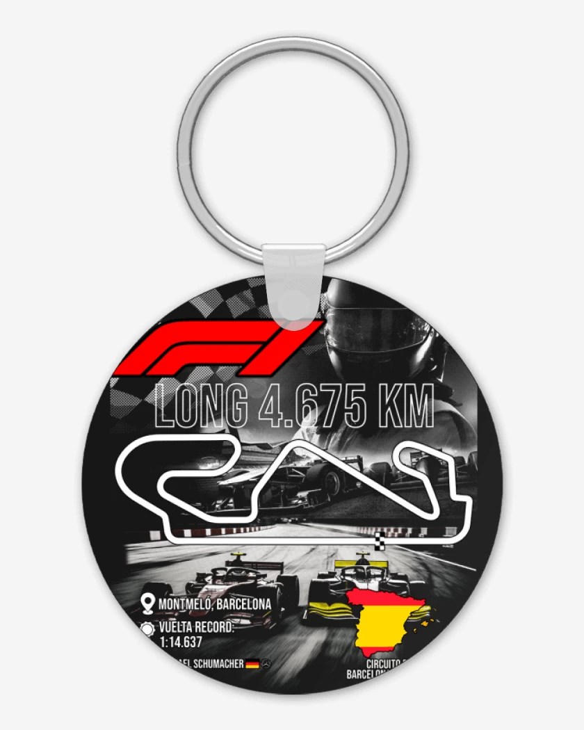 Llavero F1 Circuito de Montmeló