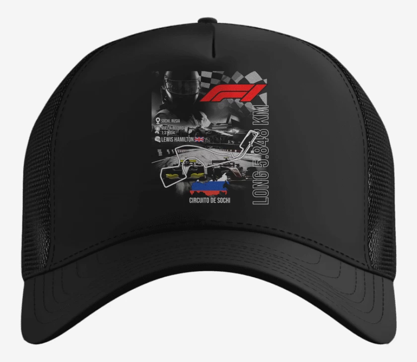 Gorro F1 Circuito de Sochi