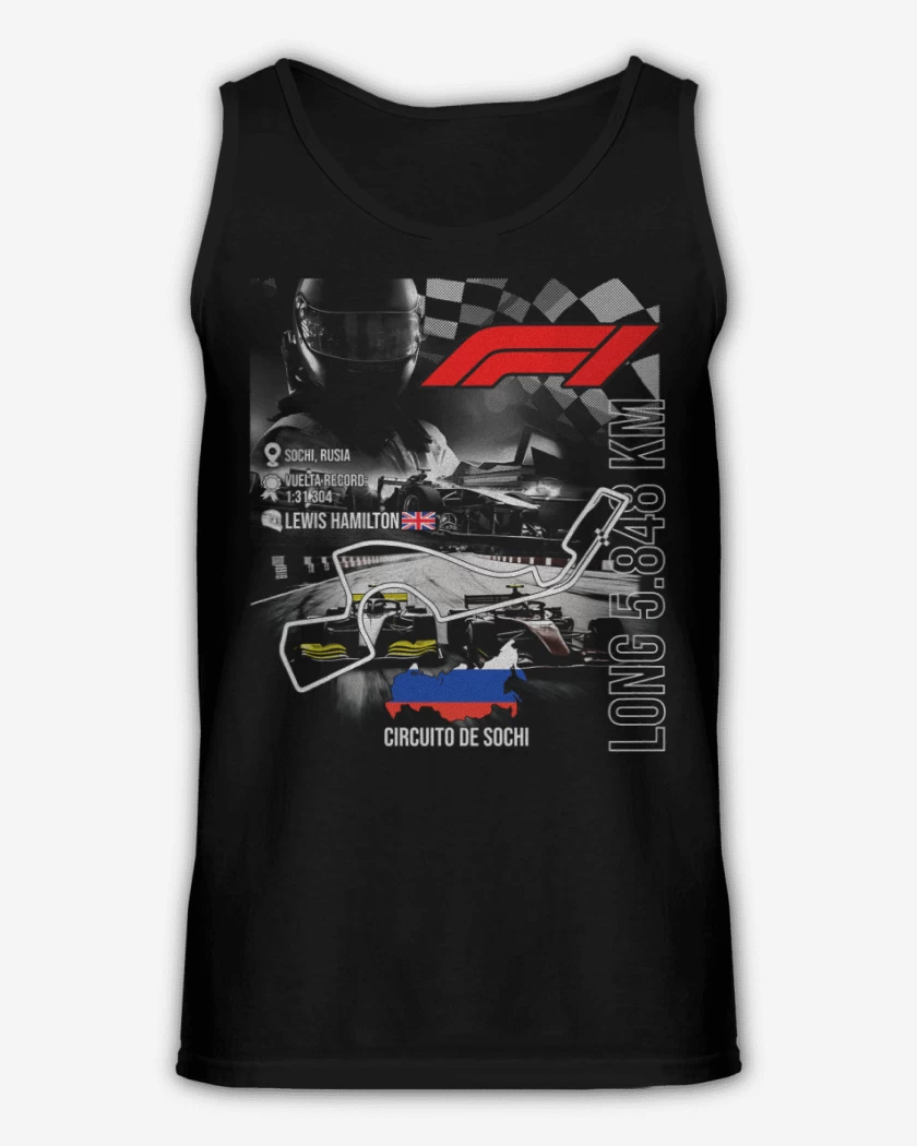 Sudadera F1 Circuito de Sochi