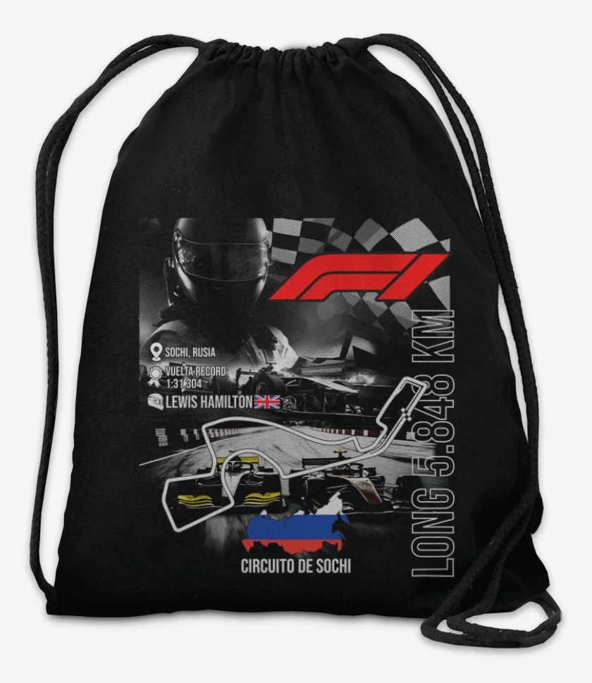 Mochila F1 Circuito de Sochi