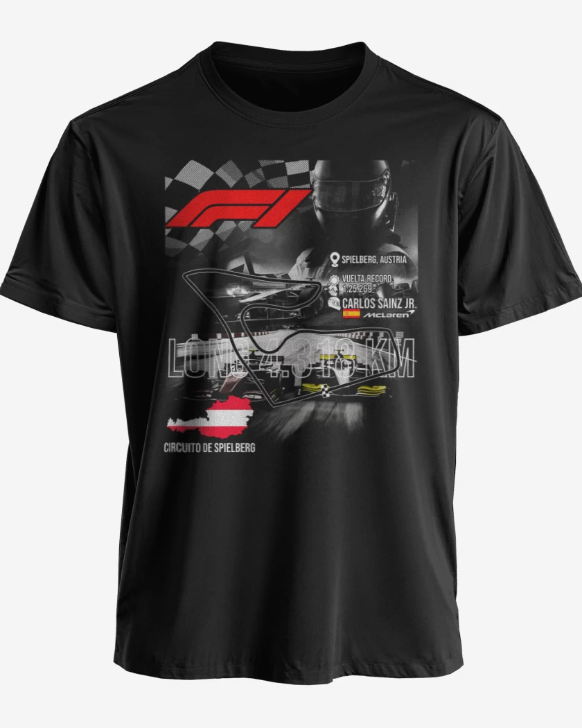 Polera F1 Circuito de Spielberg