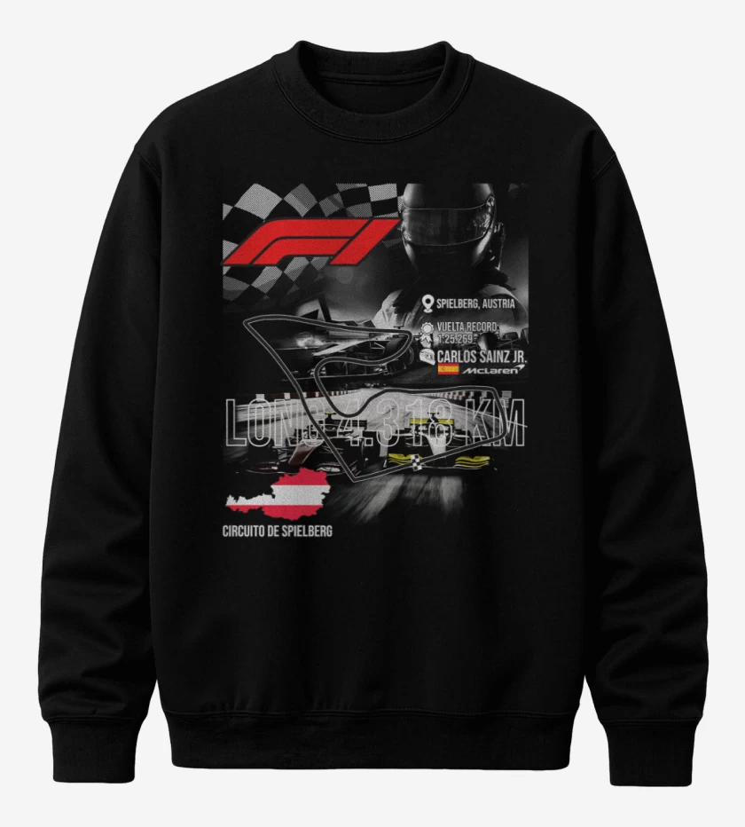 Poleron polo F1 Circuito de Spielberg
