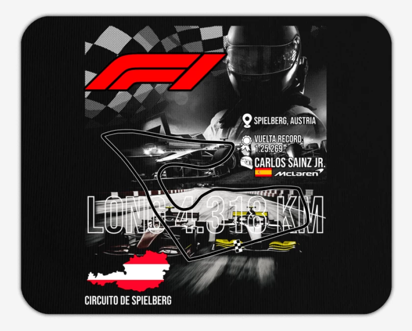 Mousepad F1 Circuito de Spielberg