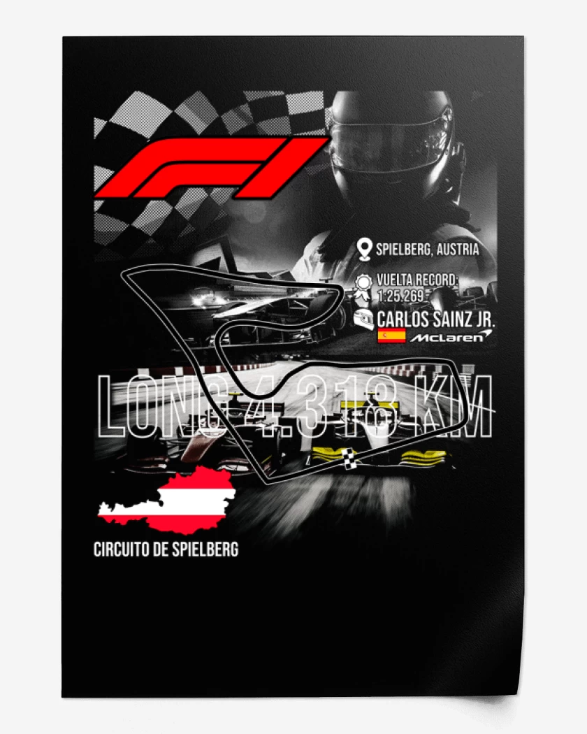 Print F1 Circuito de Spielberg