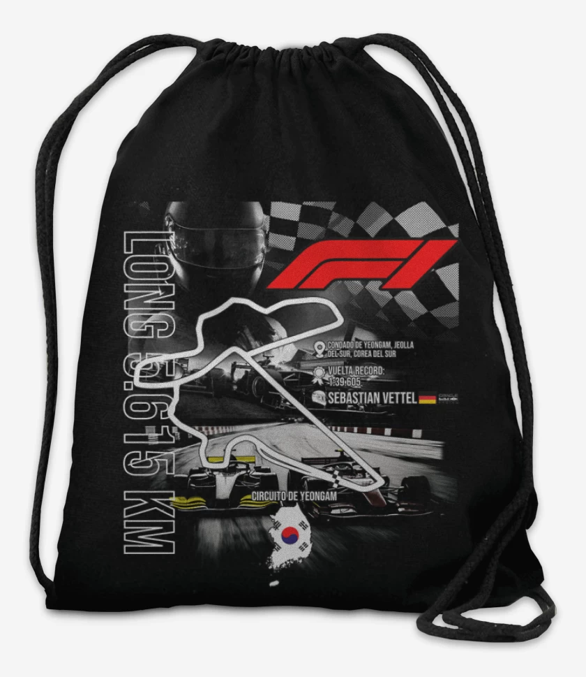 Mochila F1 Circuito Yeongam