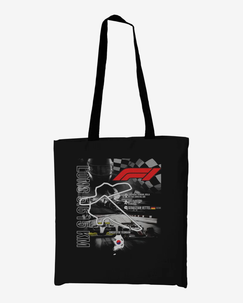 Totebag F1 Circuito Yeongam