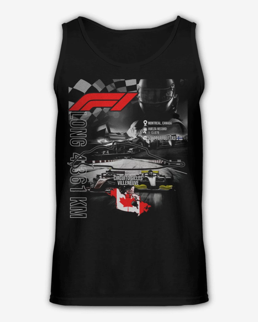 Sudadera F1 Circuito de Gilles Villeneuve
