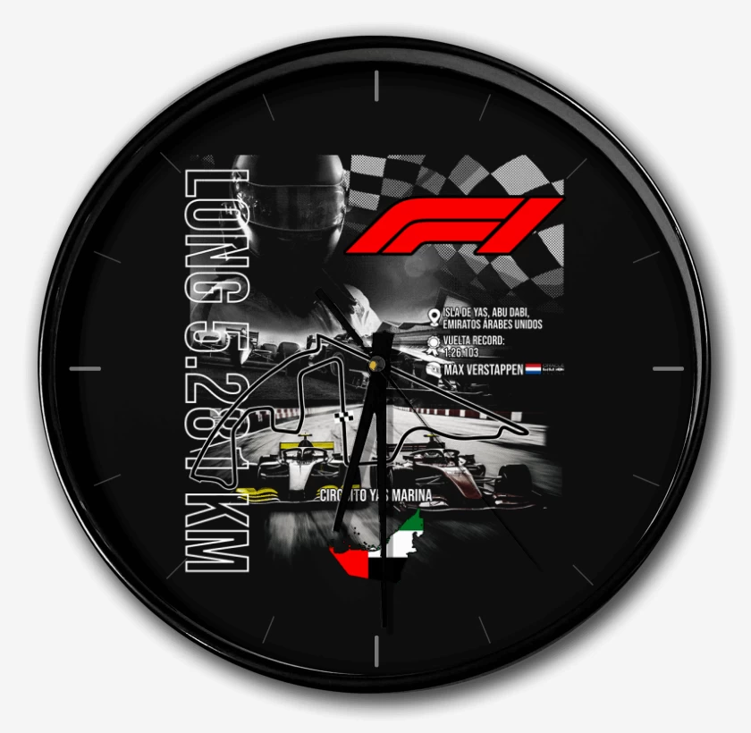 Reloj F1 Circuito Yas Marina